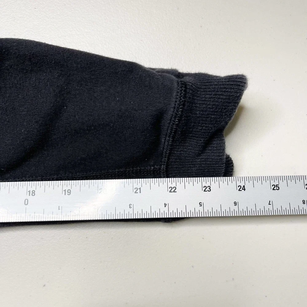 Lululemon Rocket Jogger Yoga Pants Sz 4 Black‎ French Terry Pockets Ankle Zip
